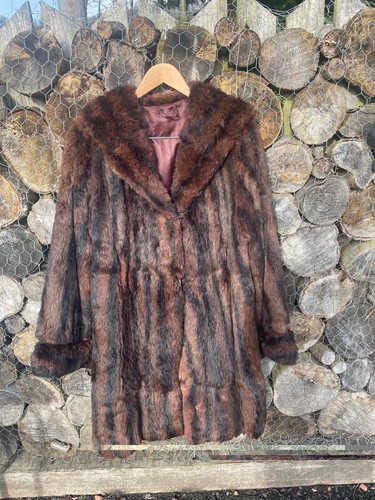 Mink fur coat vintage - fur,