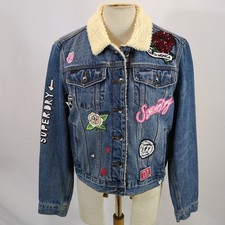 Superdry Denim Jacket Sherpa