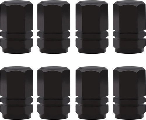 Tyre valve dust - 4x, caps
