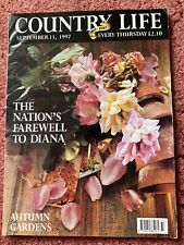 Country Life Magazine Sep 1997 The Nation’s Farewell To Diana - Special Edition.