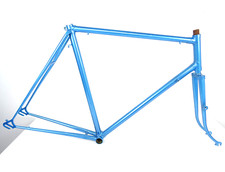 Vintage 50s Lightweight Road Bike Frame Set 23" Paris Grubb Gillot VF-05-D1