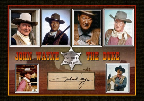John wayne signed original - john, wayne 