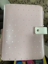 A5 Baby Pink Star Diary