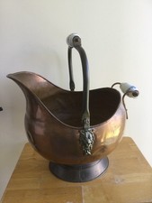 Large Cooper & Brass Coal
