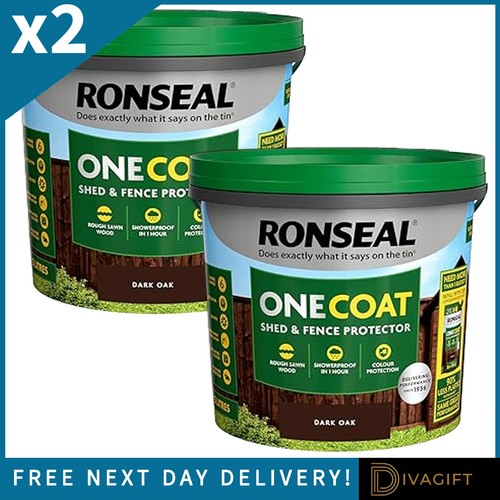 Ronseal dark oak - 2,