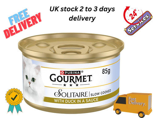 Gourmet solitaire tinned wet - gourmet,