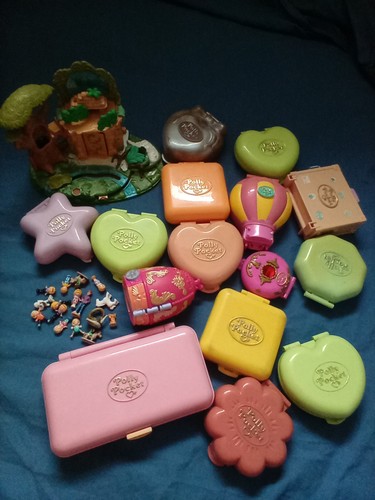 Polly pockets bundle good - pockets,