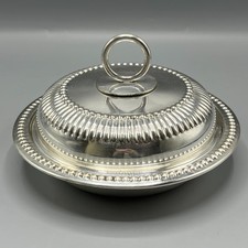 Antique Silver Plated Muffin