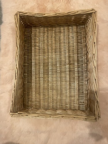Wicker basket storage 16x12 - 16x12, cm
