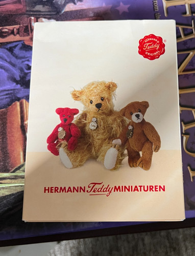 Hermann teddy miniature - hermann,