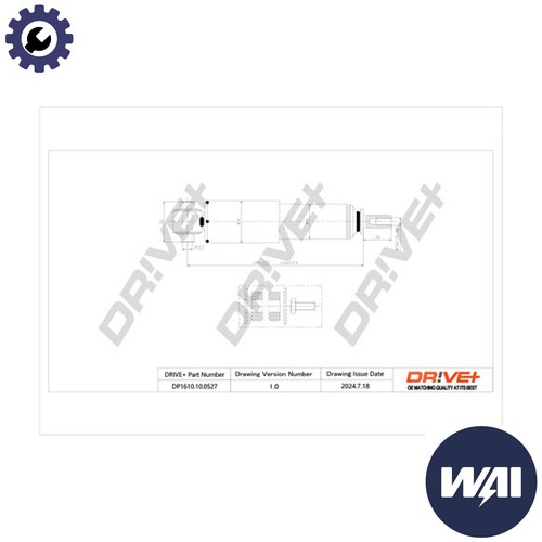 Shock absorber dp1610 0527 - shock, dp1610.10.0527