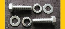 2x Seat Belt Stainless Bolts
