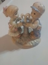 Vintage Porcelain BOY & GIRL