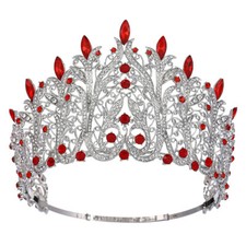 11cm Tall Crystal Tiara Crown