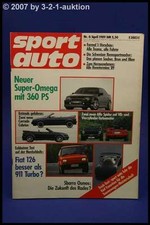 Sports Car 4/89 Lotus Omega