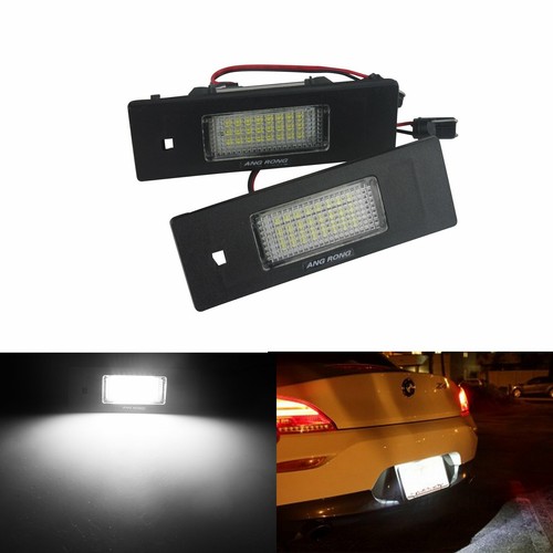 White led license - license, plate
