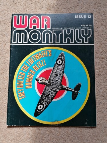 War monthly magazine issue - war,