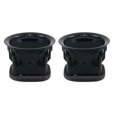 2× Gloss Black Heater Air