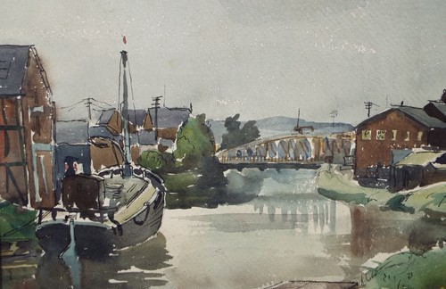 Original watercolour ship - original, 'ship