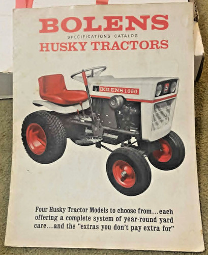Bolens husky tractors - husky,