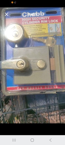 Chubb high security cylinder - high,