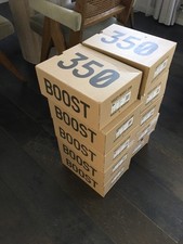 ADIDAS YEEZY BOOST 350 BROWN AUTHENTIC SHOES TRAINERS EMPTY BOX SIZE UK5.5 