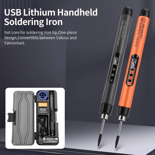 Electric soldering iron gun - soldering,