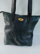ROWALLAN SOFT SUPPLE BLACK LEATHER TOTE BAG SHOULDER BAG SHOPPER ZIP UP LARGE