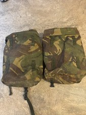 PAIR Of British Army PLCE Side Pouches Pockets DPM- Grade 1 Issued Condition.