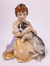 REG JOHNSON STUDIO FIGURE MISS BOWLES - AFTER THE SIR JOSHUA REYNOLDS PAINTING