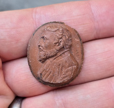 Antique Grand Tour Carved Lava