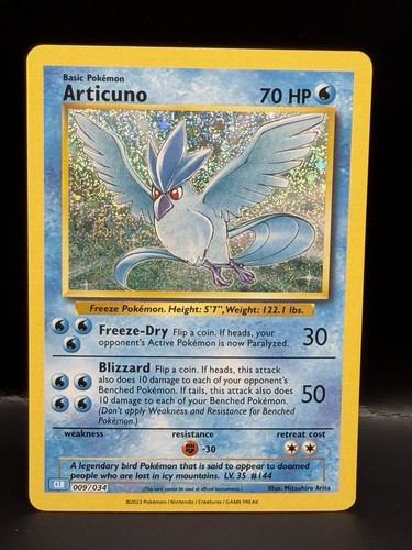 Articuno pokémon tcg classic - pokémon,