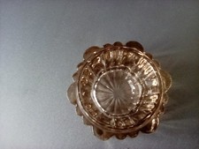 Edwardian Moulded Glass Salt
