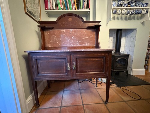 Antique edwardian mahogany and - edwardian,