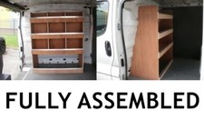 Nissan Primastar Bulkhead Van Shelving Racking Plywood System Tool Storage Unit