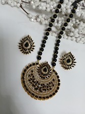 Black Gold Plated Mala Set