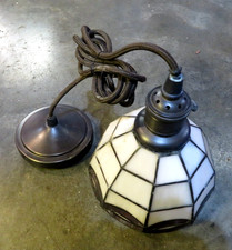 Vintage Small Leaded Stained