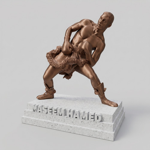Prince naseem hamed - naseem, statue