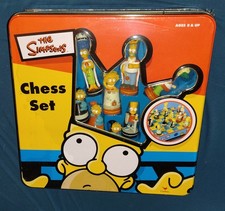 The Simpsons 3D Chess Set In