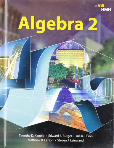 Hmh algebra student edition - algebra,