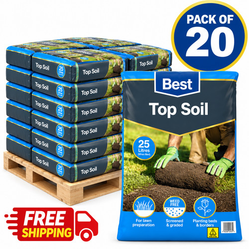 Top soil bulk bag 25l - bag, garden