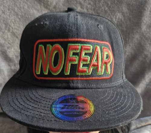 Vintage fear snapback cap - no,