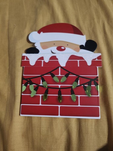 Santa claus chimney - santa, christmas
