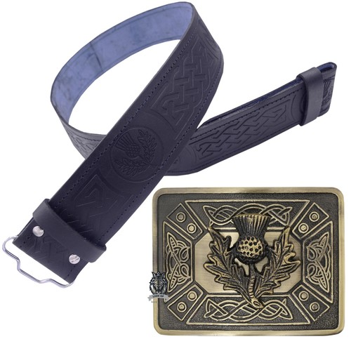 Celtic knot kilt belt - knot,