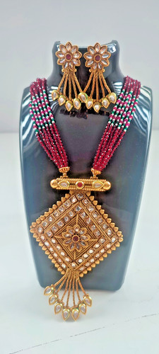 Traditional indian kundan mala - traditional,