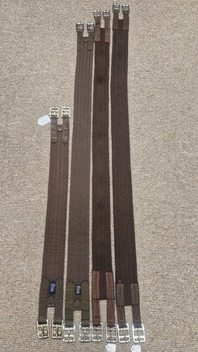 Cushion web girth brown - cushion,