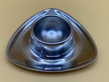 Vintage 1960s Alfra Alessi Stainless Atomic Steel Egg Cup, Made In Italy, Rare