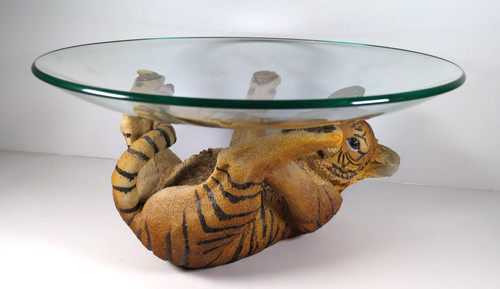 Vintage fruit bowl tiger - vintage,