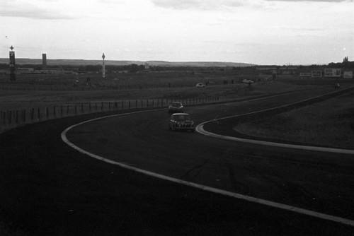Mini cooper leads porsche - cooper,