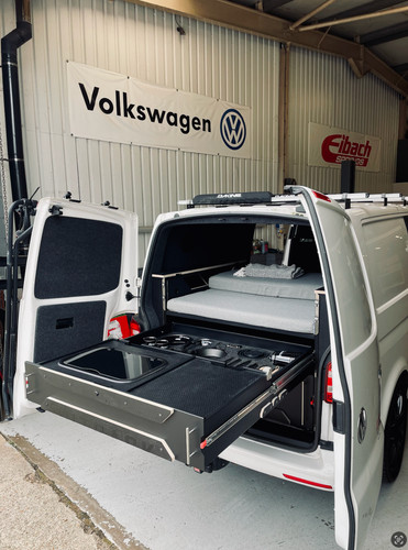 Hybrid work van campervan - van, &